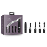 Ashella Vibes Mini Vibrator Kit with Silicone Attachments BULLETS